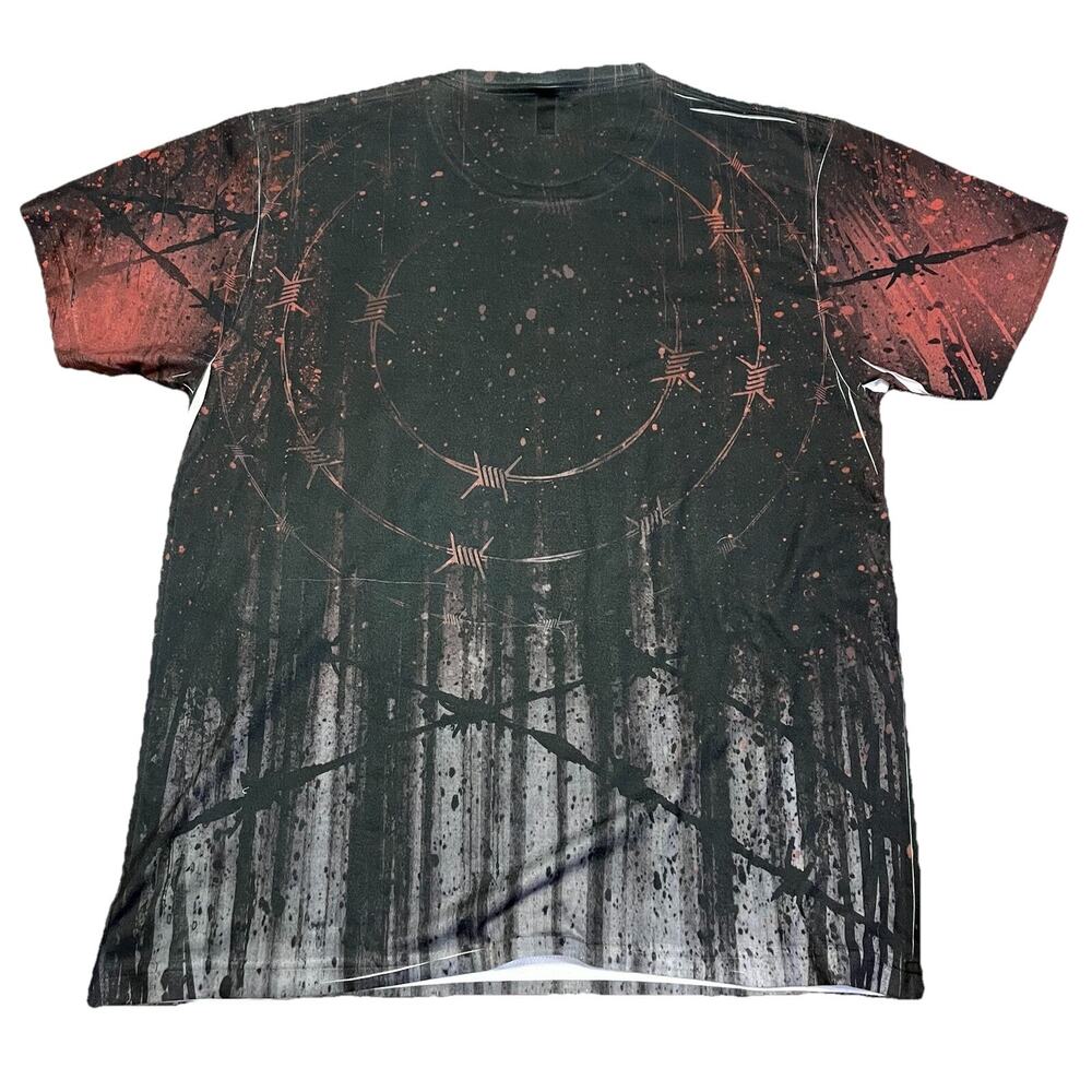 Iron Man Marvel Sublimated All Over Print T-Shirt Size XL - Picture 2 of 11